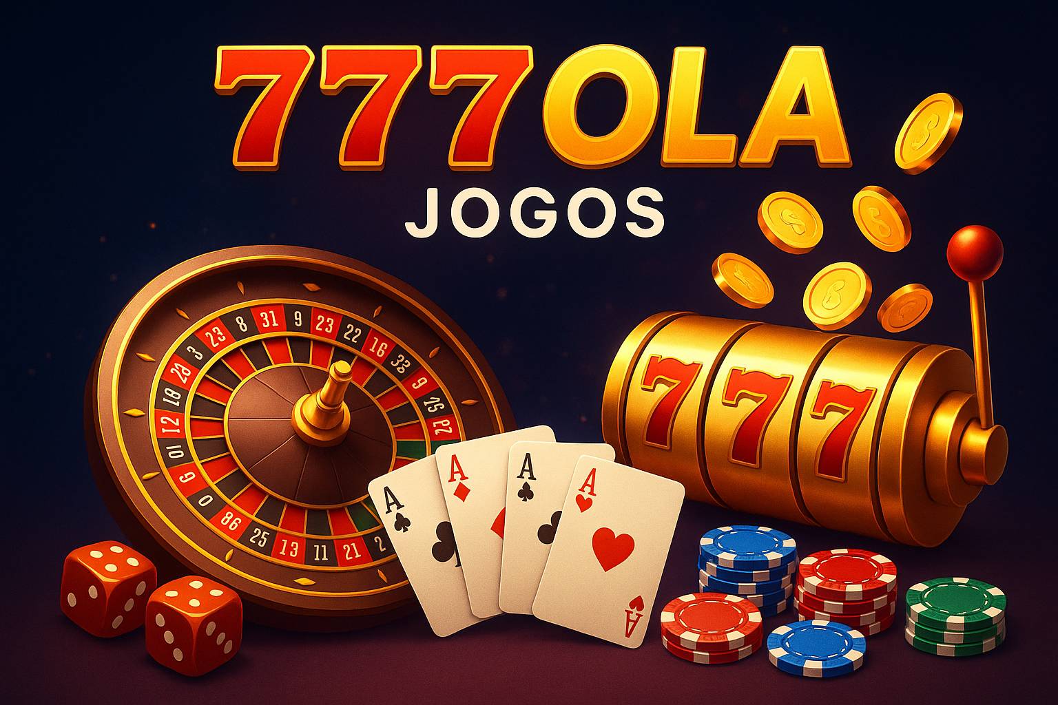 Jogos de cassino online inovadores e emocionantes na 777OLA