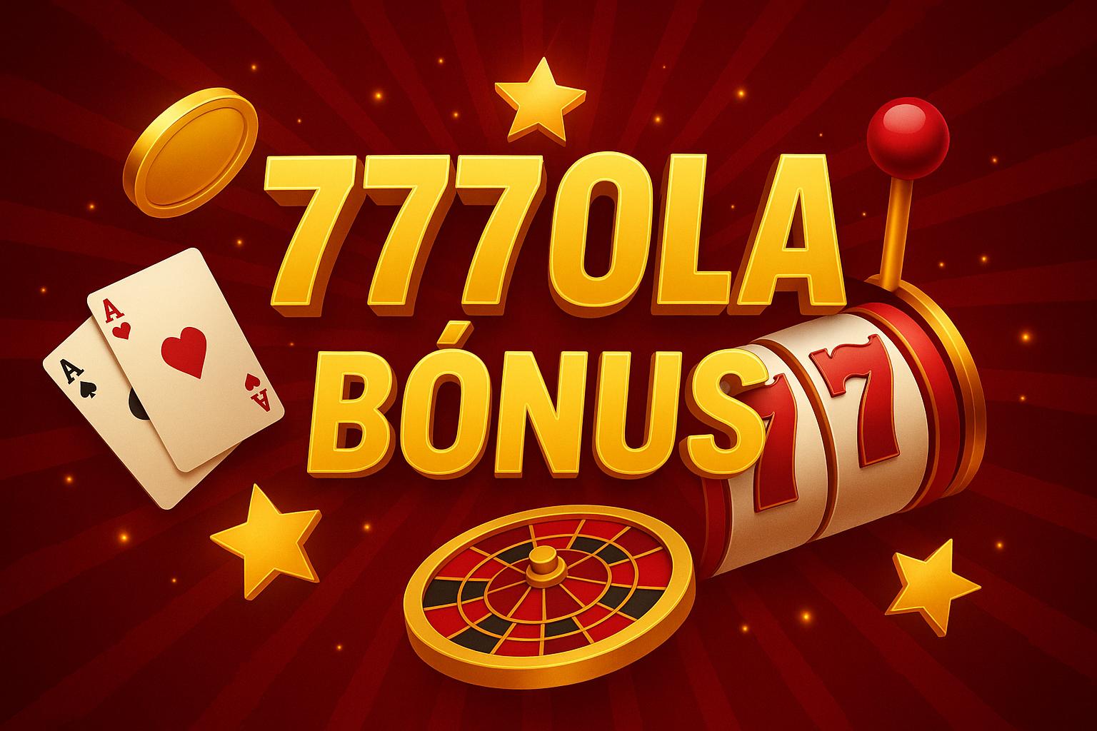 O bônus promocional 777OLA é uma ótima maneira de começar sua aventura