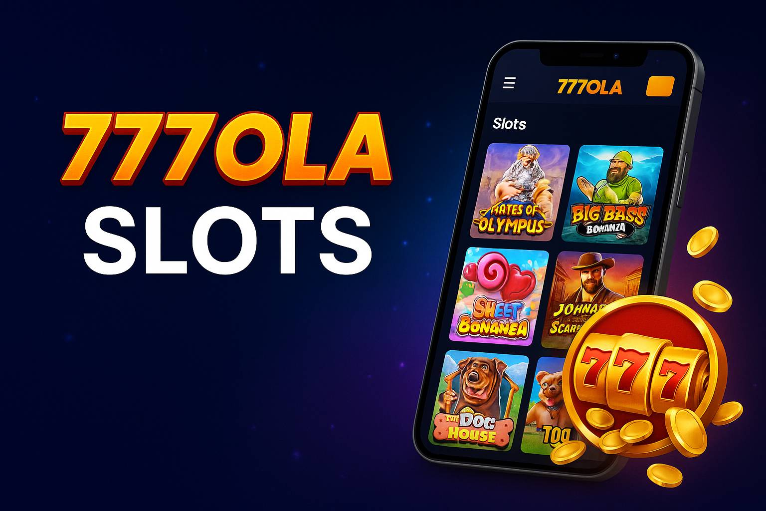 Jogos de Slot no Casino Online 777OLA