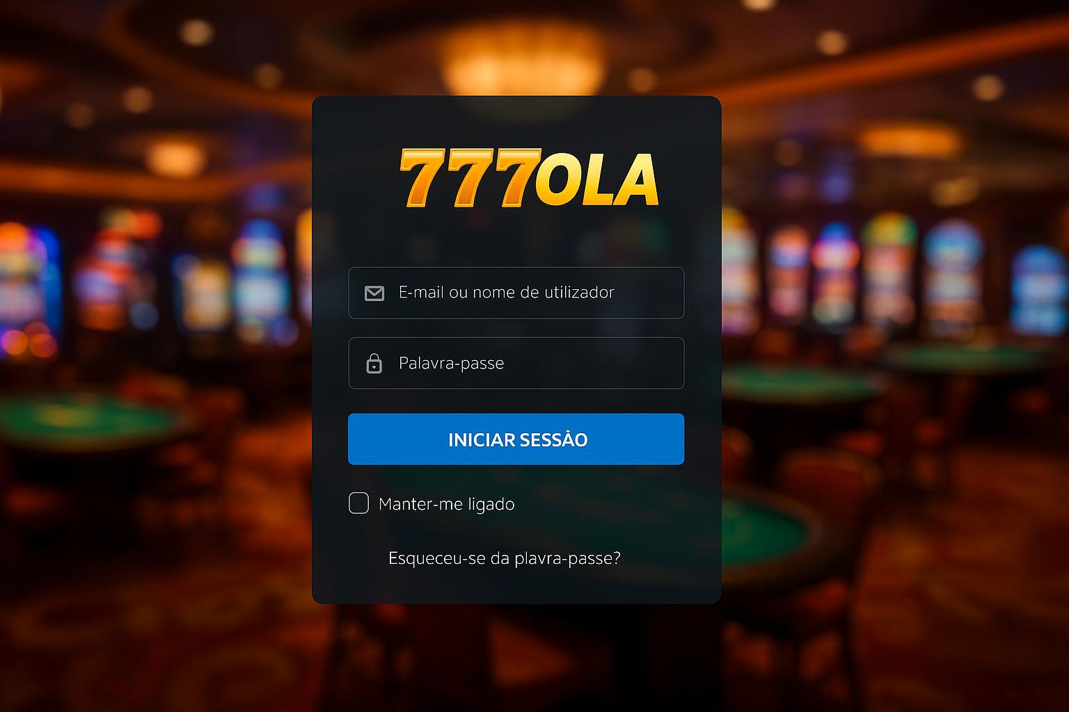 Login no Cassino 777OLA