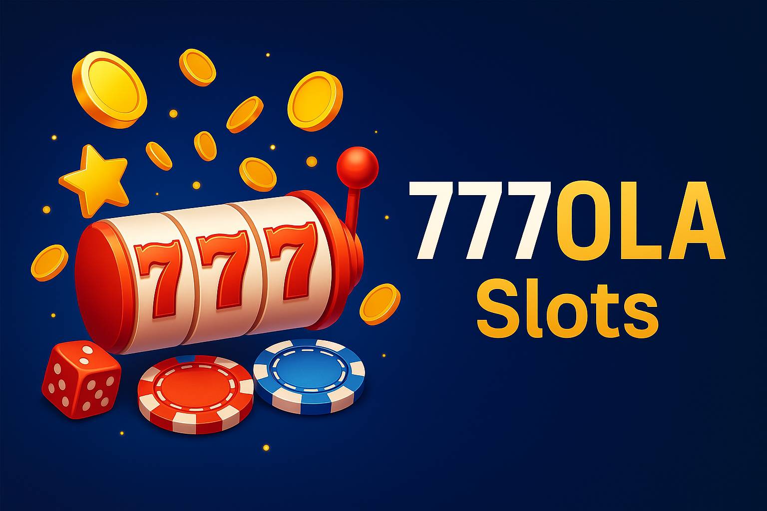 Explore o mundo das slot machines no 777OLA Casino